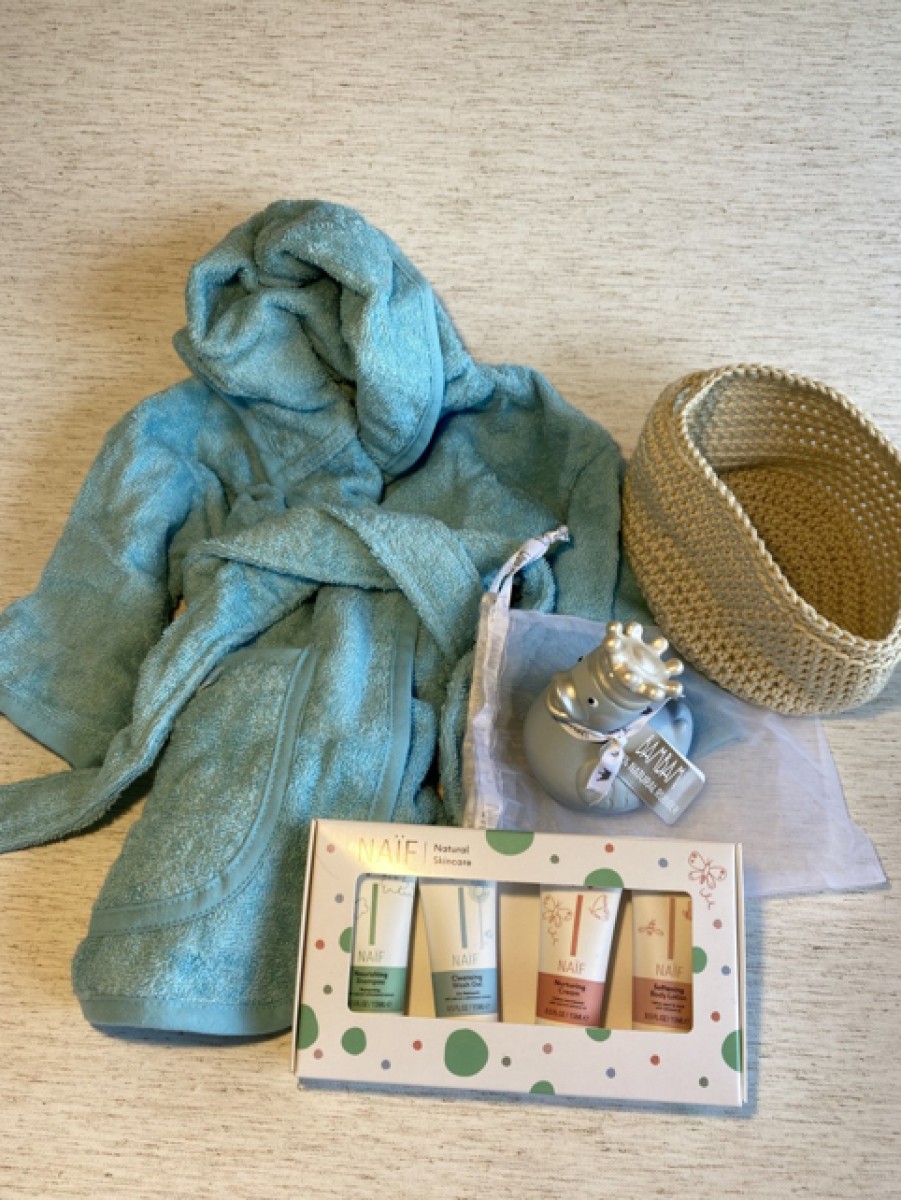 Kindercadeau Badplezier, jongen en meisje