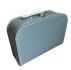 koffertje grijsblauw 30 cm