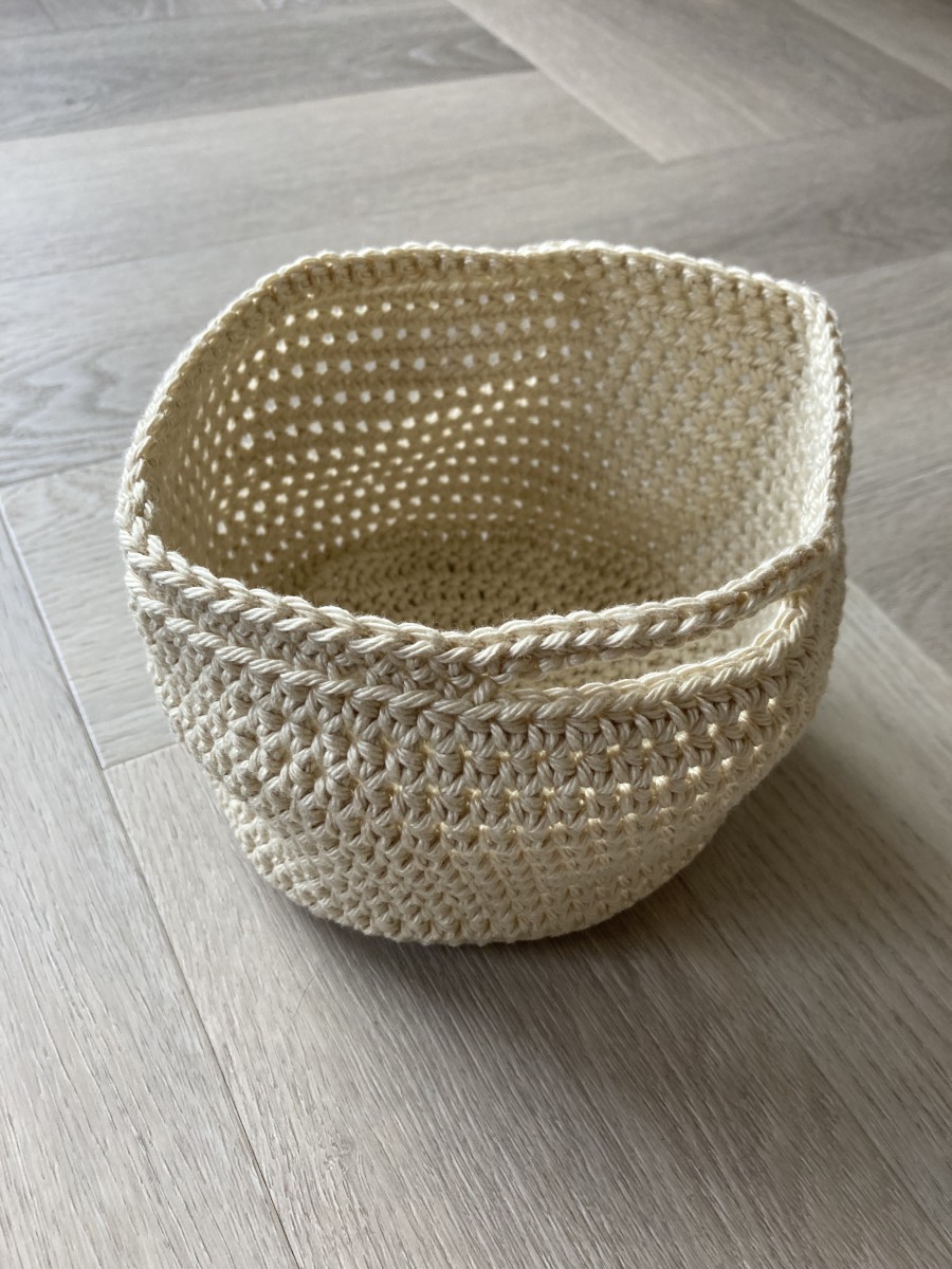 Gehaakt mandje